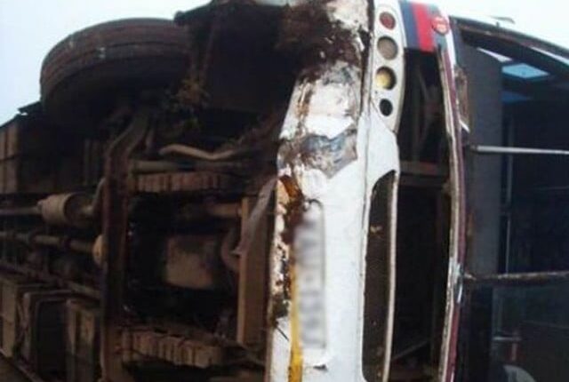 کوٹلی؛ زائرین کی بس کو حادثہ، 9 افراد جاں بحق